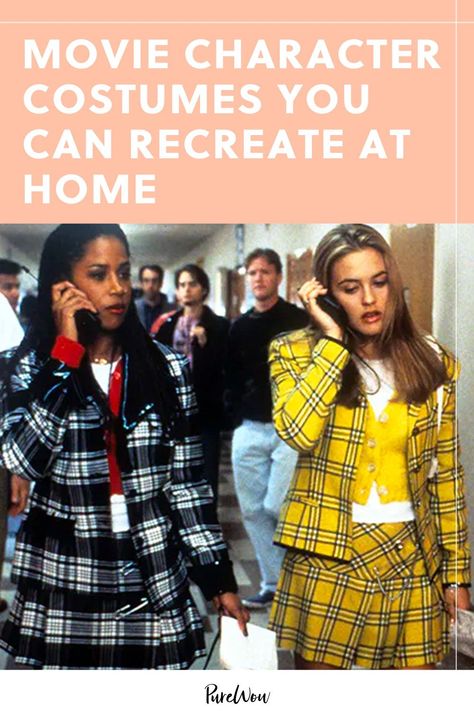Have you ever wanted to dress up in a movie character costume but don?t know where to begin? From 'Hocus Pocus' to 'The Matrix,' keep reading for the best movie character costumes. #movie #character #costumes Film Dress Up Ideas, Dress Up As Movie Character, Notting Hill Costume, Movies To Dress Up As, Easy Character Dress Up, 70s Characters Costumes, Black Tv Characters Costumes, Character To Dress Up As, Series Characters Costumes