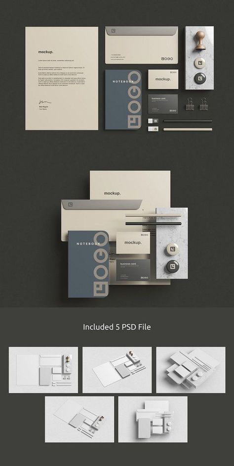 Stationary Branding Design, Stationary Paper Design, Company Branding Design, Brand Stationary, Stationery Design Branding, Personal Stationary, Property Agent, Corporate Stationery, Stationary Branding