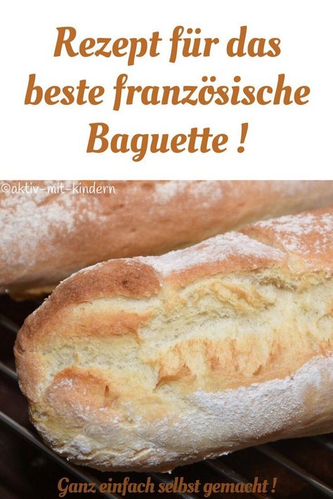 Original französisches Baguette selbst backen! Ein einfaches Rezept mit Gelinggarantie! Meat Recipes, Whole30 Recipes, French Baguette, Taco Recipes, French Food, Pampered Chef, Easy Delicious, Simple Recipe, Whole 30 Recipes