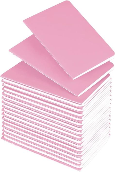 #ad #commissionsmade #agere #ageregression Amazon.com : Mini Notebooks Bulk 3.5 x 5.5 Inches 36 Pack-Pink Cover Tiny Pocket Journal Notepads for Kids, 30 Sheets/60 Pages, for Planners or Story Writing at Home or School : Office Products Pink Office Supplies, Soft Cover Journal, College School Supplies, Mini Notepad, Pink Office, Small Journal, Writing Lists, Student Notebooks, Planner Notepad