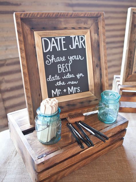 These interactive reception ideas will get everyone out of their seats and make your wedding memories last. Bridal Shower Games, Wedding Games, Rustic Wedding Decorations, Hemma Diy, Bridal Shower Diy, Diy Bridal, Cute Wedding Ideas, Good Dates, Rustic Wedding Decor