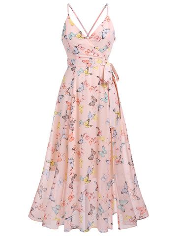 1960s & 1940s – Retro Stage - Chic Vintage Dresses and Accessories Light Pink Butterfly, Retro Stage, Robes Vintage, Vintage Inspired Fashion, Dress Retro, Standard Dress, Skirt Maxi, Long Summer Dresses, Patchwork Dress