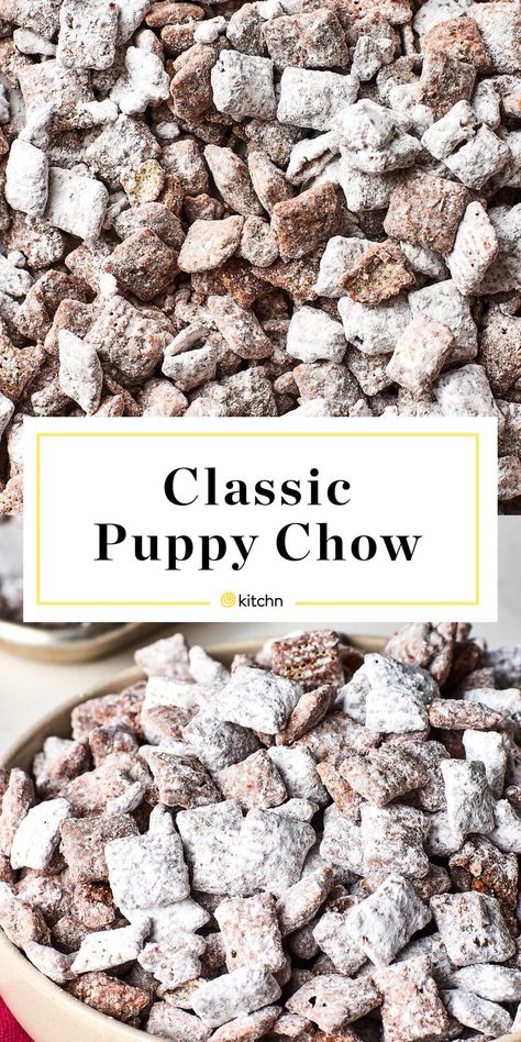 Chex Puppy Chow, Chex Mix Recipes Original, Puppy Chow Recipe, Puppy Chow Chex Mix Recipe, Chex Mix Puppy Chow, Muddy Buddies Recipe, Muddy Buddy, Chow Recipe, Puppy Chow Recipes