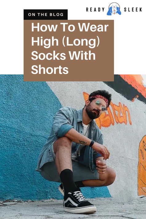 Looking for tips on how to rock the high socks and shorts look? Look no further! Our guide has got you covered with all the essential tips and outfit ideas you need to make this style work for you. Click to read more! Image From Deposit Photos #Socks #Shorts #style Black Crew Socks Outfit, How To Wear Crew Socks, High Socks With Sneakers, How To Wear Socks With Sneakers, Long Socks With Shorts, Crew Socks With Sneakers Outfit, Ankle Socks Outfit, Crew Socks Outfit, Socks With Sneakers