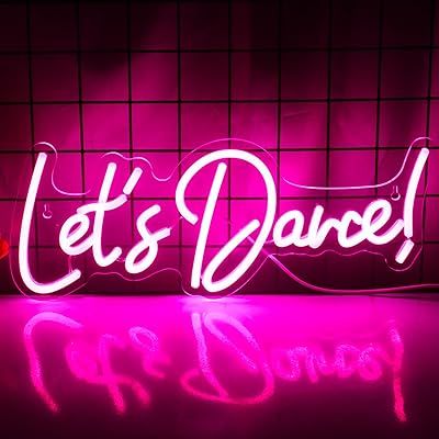 Neon Lights Bedroom, Neon Rose, Neon Wall Signs, Party Bar, Light Up Signs, Garden Birthday, Wedding Neon Sign, Let's Dance, Neon Wedding