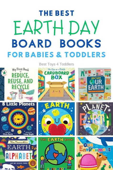 Earth Day Books For Toddlers, Earth Day Books, Stars And Sky, About Planets, Best Toddler Books, Earth Week, About Mother, Board Books For Babies, Earth Book