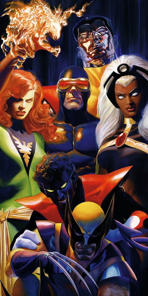 Alex Ross, Jack Kirby, Arte Nerd, Comic Manga, Dark Phoenix, Uncanny X-men, Bd Comics, The Uncanny, Books Art