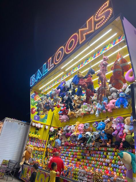 Carnival Game Aesthetic, Carnival Games Aesthetic, State Fair Aesthetic, Prize Games, Fair Aesthetic, Senior Year Fun, Fair Carnival, Texas State Fair, School Fair