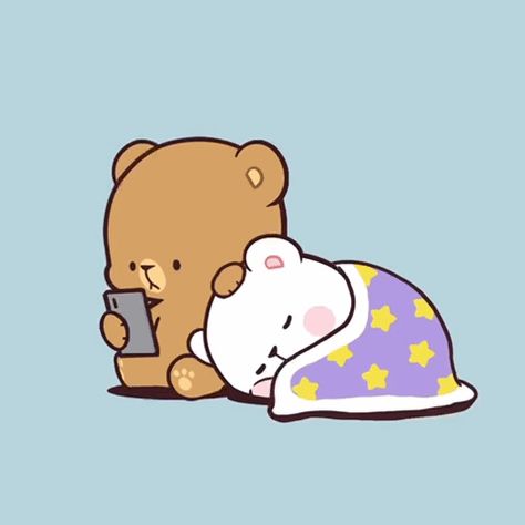 Kawaii, Milk And Mocha Sleeping, Milk Bear Angry, Milk And Mocha Sleep, Milk And Mocha Anniversary, Milk And Mocha Bear Love, Milk And Mocha Bear Sleep, Milk And Mocha Bear Gif, Mocha And Milk Bear