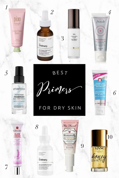 Best Primers for Dry Skin | Twinspiration Primers For Dry Skin, Best Primers, Primer For Dry Skin, Coffee Facial, Beauty Blogs, Best Primer, Skin Care Routine For 20s, Home Remedies For Hair, Dry Skin Care