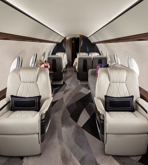 Step onboard the world’s largest private jet, the Gulfstream G700 G700 Gulfstream, Rolls Royce Engines, Gulfstream Aerospace, Private Planes, Private Jet Interior, Jet Fly, Luxury Jets, Luxury Private Jets, Aircraft Interiors