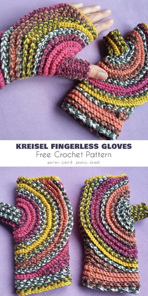 Mens Crochet Fingerless Gloves, Fingerless Crochet Gloves Pattern Free, Crochet Neck Warmers, Crochet Fingerless Mittens Free Pattern, Free Fingerless Gloves Crochet Pattern, Crochet 1 Skein Projects, Fingerless Gloves Crochet Free Pattern, Fingerless Crochet Gloves, Crochet Bracelet Tutorial