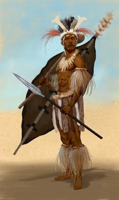 African Warrior Tattoos, African Warrior, Zulu Warrior, African Tattoo, Warrior 1, Warrior Tattoos, Africa Do Sul, African Art Paintings, Afrocentric Art