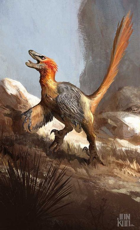 Beasts of the Mesozoic - Imgur Feathered Dinosaurs, Walking With Dinosaurs, Desert Climate, Prehistoric Wildlife, Prehistoric World, Dinosaurs Figures, Ancient Animals, Prehistoric Art, Illustration Photo