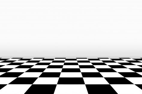 Perspective view of chessboard floor wit... | Premium Photo #Freepik #photo #background #border #geometric #box Chess Background For Editing, Chessboard Wallpaper, Floor Perspective, Chessboard Floor, Floor Aesthetic, Floor Illustration, Geometric Tattoo Stencil, Engagement Invitation Card Design, Geometric Tattoo Sleeve Designs