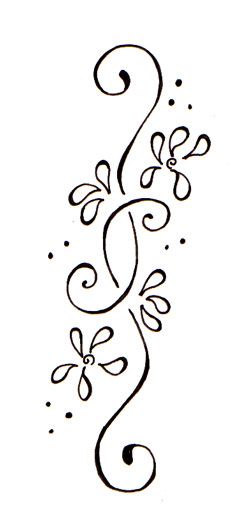 Replace the middle with an forever sign and maybe you got yourself a purdy tattoo Japanese Tattoos, Cute Henna Tattoos, Flower Tattoo On Side, Tato Henna, Cute Henna, White Ink Tattoo, Simple Henna Tattoo, Výtvarné Reference, Tattoo Flower