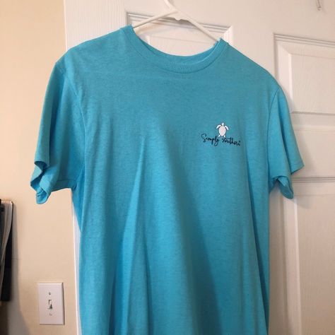 Never Worn, Brand New. Turtles, Pink, Simply Southern, Brand Colors, Blue Pink, Color Blue, Brand New, Short Sleeve, Women Shopping