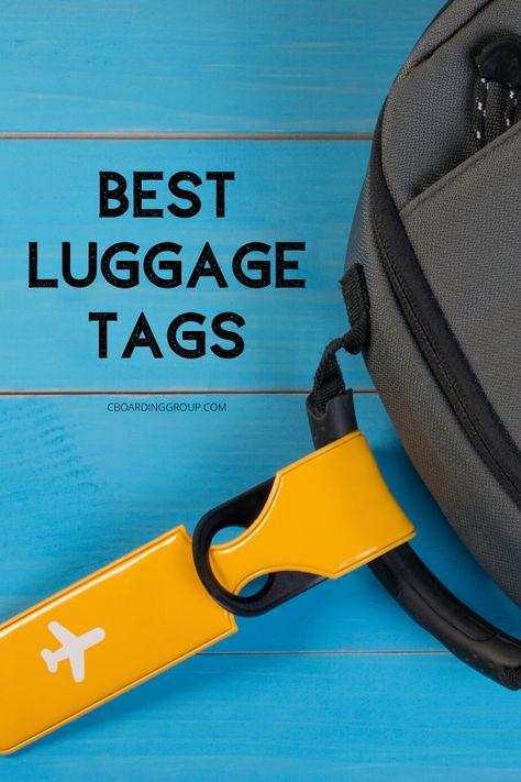 With the right luggage tag your suitcase can stand out in a sea of boring black bags meandering around the baggage carousel. Use this list of the best luggage tags to find the perfect tag for your bag and stand out! Like with an MC Hammer Luggage Tag…U Can’t Touch This! #travelgear #luggage #suitcase #bestluggagetags #travelaccessory #bagtag #packingtips Cricut Luggage Tags Acrylic, Luggage Markers Ideas, Diy Luggage Identifier, Luggage Identifiers Ideas, Diy Luggage Tags, Luggage Tag Design, Unique Luggage Tags, Kids Luggage Tags, Funny Luggage Tags