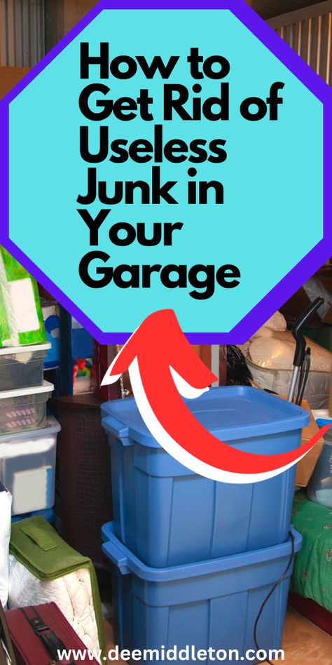 We've all been there – the garage, once a haven for your car or a workshop for your hobbies, has slowly transformed into a dumping ground for all sorts of useless items. Over time, it can become overwhelming, making it difficult to find what you need or even park your car. If you're ready to reclaim your garage and turn it into a functional and organized space, this blog post will guide you through the process of getting rid of useless junk in your garage. Let's get started! Organizing Garage Ideas Declutter, How To Organize Your Garage, Garage Clean Out Tips, Decluttering Garage, Garage Organization Ideas Cheap, How To Organize Garage, Garage Declutter, Garage Organizing Ideas, Declutter Garage