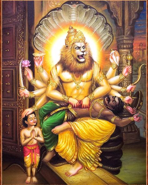 Narasimha Avatar Drawing, Narsingh Bhagwan Images, Narasimha Swamy Images, Narsingh Bhagwan, Narsimha Dev, Narasimha Jayanti, Lord Narsimha, Lakshmi Narsimha, Vishnu Art