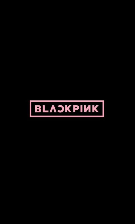 Pink Logo Wallpaper, Kpop Chibi Blackpink, Bp Logo, Blank Pink, Kpop Logos, Cute Easy Doodles, Black Pink Background, Lighting Logo, Blackpink Wallpaper