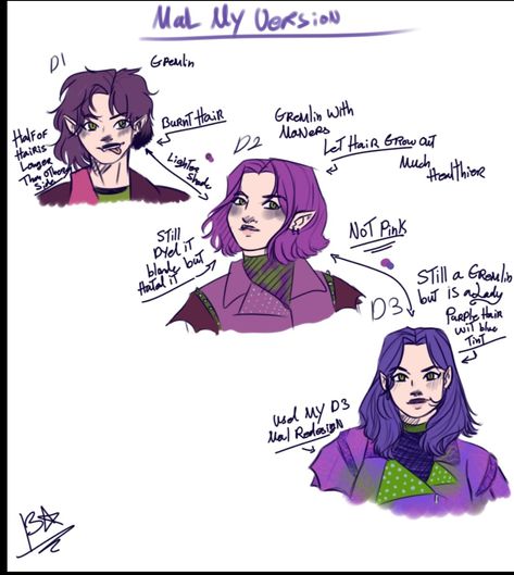 Mal Descendants Dress, Evie And Doug Fanart, Descendants Mal Fanart, Mal Fanart Descendants, Mal Descendants Fanart, Uma Descendants Fanart, Villian Outfit Ideas, Descendants Fan Art, Descendants Redesign