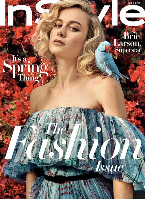 Brie Larson by Pamela Hanson, InStyle, March 2019 Jennifer Lawrence, Pamela Hanson, Best Actress Oscar, Instyle Magazine, Fashion And Beauty Tips, Brie Larson, Old Actress, Hottest Fashion Trends, Best Actress