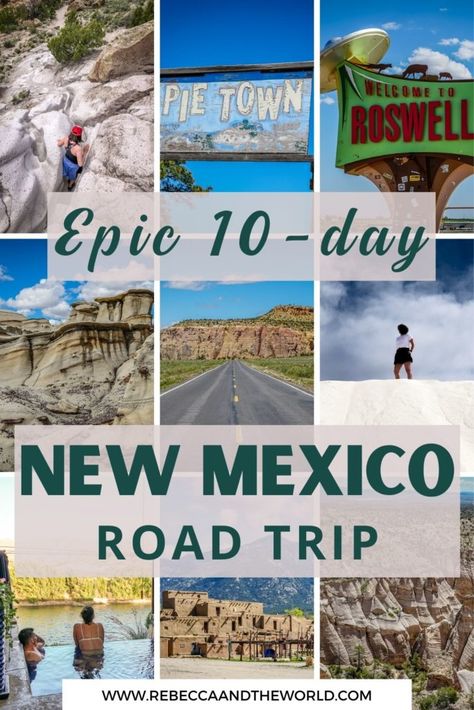 Santa Fe, Mexico, Mexico Road Trip Map, New Mexico Road Trip Map, Moving To New Mexico, New Mexico Itinerary, New Mexico Travel Itinerary, Mexico Travel Itinerary, Mexico Trips