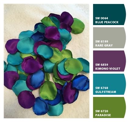 Purple Color Palette Interior Design, Like Green Color Palette, Peacock Green Colour Palette, Peacock Paint Palette, Color Schemes Palettes, Peacock Green Room Ideas, Peacock Room Decor Bedroom Colors, Color Combo Inspiration, Purple Coordinating Colors