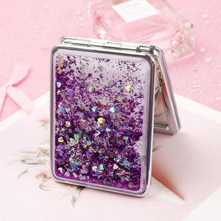 Description: Product name: makeup mirror Color: 5 colors Shape: square, round Material: glass + ABS Package included: 1 x Mirror Note: 1.Please allow 1-3mm differs due to manual measurement. 2.Due to the different display and different light,the picture may not reflect the actual color of the item. Thanks for your understanding. Color: Multicolor. Compact Mirror Diy, Carry On Makeup, Freestanding Mirrors, Purple Mirror, Travel Size Beauty Products, Makeup Vanity Mirror, Cosmetic Mirror, Makeup Mirrors, Small Mirrors