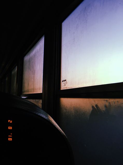 sunset - bus - window - retro - huji - colorful - aesthetic - phone background - photography - tumblr - foggy Tumblr, Foggy Window Aesthetic, Bus Window Aesthetic, Bus Window, Tumblr Pictures, Deep Red Lipsticks, Side Character, Window Photography, Rose Tattoos For Women