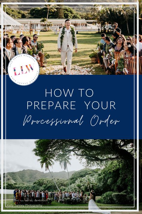 Traditional Processional Order, Order Of Procession For Wedding, Traditional Wedding Processional Order, Processional Order Wedding, Bridal Procession Order, Wedding Ceremony Processional Order, Wedding Processional Order Modern, Secular Wedding Ceremony, Wedding Processional Order