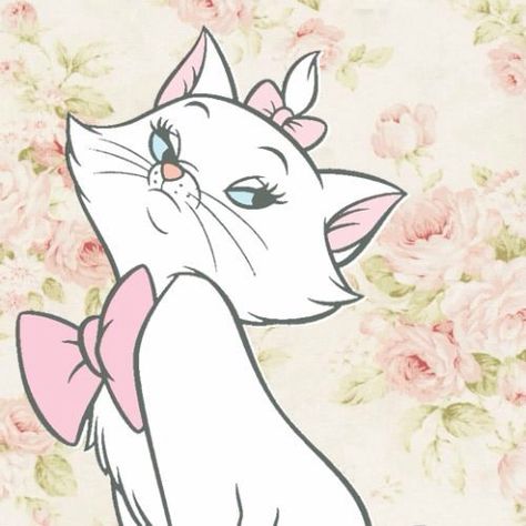 Phoebe♡Howorth Old Disney, Marie Cat, Gata Marie, Marie Aristocats, Disney Animals, Arte Disney, Disney Addict, Disney Lover, Disney Dream