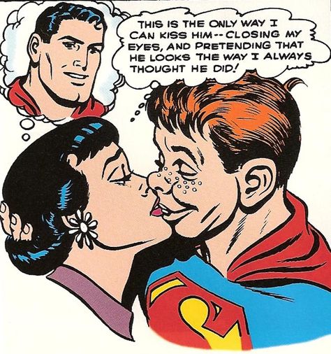 Funny Superman, Super Mad, Vintage Superhero, Mad Magazine, Superman Lois, Lois Lane, Superhero Comics, Two Faces, Close My Eyes