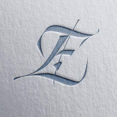 Capital E Calligraphy, Capital S Calligraphy, Letter E Tattoo Design, Tattoo Fonts Cursive Calligraphy Fancy Letters, E Cursive Letter, Art Logos Ideas, Caligraphy E, E Tatoos Letter, E Calligraphy Letter
