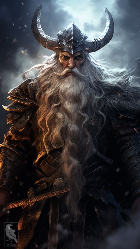 Viking Images Norse Mythology, Odin Viking God, Odin Norse God, Odin Fantasy Art, Viking Background Wallpapers, Odin Character Design, Nordic Mythology Art, Nordic Viking Aesthetic, Odin Aesthetic