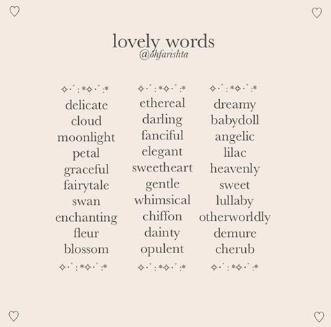 Words That Are Unique, Vocabulary Words Aesthetic, Enchanting Words Aesthetic, Poetry Synonyms, Moon Synonyms, Pretty Words Aesthetic English, Elegant Words With Meaning, Words To Use In Poems, Love Poetry Prompts