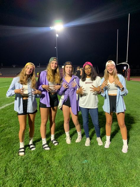 Frat Vs Sorority Dress Up, Sorority Vs Fraternity Spirit Week, Frat Theme Football Game Outfits, Frat Theme Party Outfits, High School Halloween Costume Ideas, Sorority Outfits Spirit Week High School, Country Club Theme Football Game Outfit, Frat Fnl Theme, Frat Bro Outfit