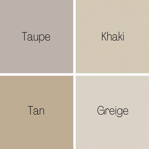 Types of Beige Colors Compared Beige Outside House Colors, Tan Wallpaper Bedroom, Wardrobe Paint Color Ideas, Beige And Grey Wedding Theme, Taupe Interior Paint Colors, Taupe Color Pallete, Greyish Beige Paint Colors, How To Make Beige Color Paint, Light Tan Paint Colors