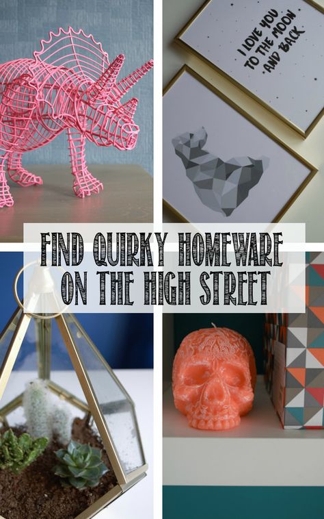 How to find quirky high street interiors and home decor, to suit your budget. Click through to see what I found this summer! Quirky Traditional Decor, Quirky Interior Design, Quirky Homeware, Quirky Furniture, Things I Want, Quirky Home Decor, Summer Favorites, Traditional Decor, How To Find