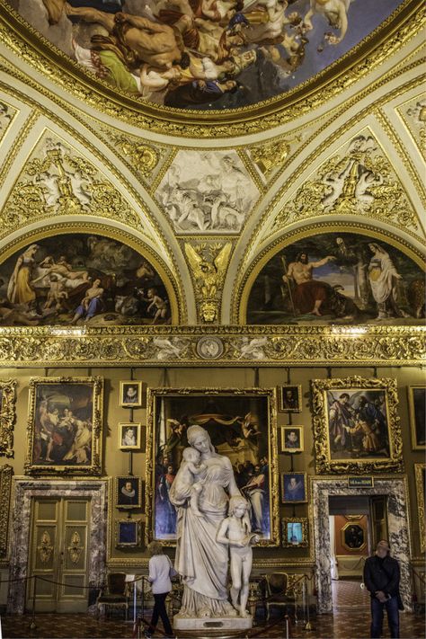 Pitti Palace, Florence, Firenze, Italy (by Mark Hintsa on Flickr) Italian Interiors, Bella Roma, Pitti Palace, Chateaux Interiors, Historical Interior, Firenze Italy, Palace Interior, Living In Italy, Minecraft House Designs