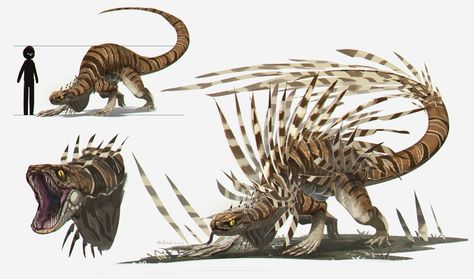 Owl Monster Art, Apocalypse Creatures, Beastman Fantasy Art, Spider Concept Art, Animal Concept Art, Greek Mythology Creatures, Fantasy Creature Design, Alien Wildlife, Fantasy Mounts