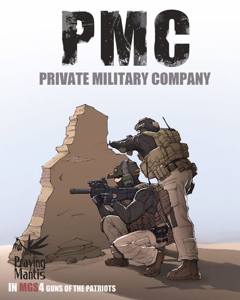 Tactical Operator Art, Pmc Contractor Concept Art, Pmc Soldier, Pmc Loadout, Metal Gear Solid Art, Soldiers Art, Private Military Company, Army Art, Military Wallpaper