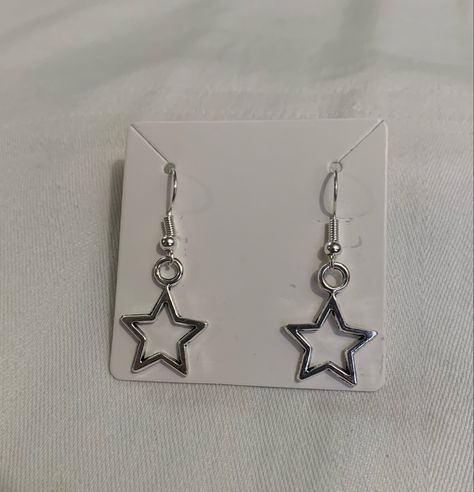 Star earrings for only $4.50! Shop now! And recieve your order in 3-5 business days! Star Things Aesthetic, Star Earings Piercings, Cute Star Earrings, Star Accessories Aesthetic, Stargirl Accessories, Stargirl Earrings, Star Earrings Aesthetic, Star Jewelry Aesthetic, Affordable Wishlist