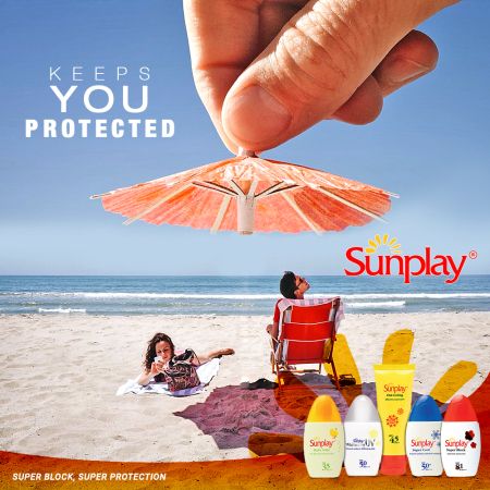 Conditional: If you use Sunplay sunscreen, then your skin will be protected. Converse: If you want your skin to be protected, then you use Sunplay sunscreen. Inverse: If you do not use Sunplay sunscreen, then your skin will not be protected. Contrapositive: If you do not want your skin to be protected, then you do not use Sunplay sunscreen. Sunscreen Poster Design, Sunscreen Ads Creative, Sunscreen Illustration, Sunscreen Campaign, Sunscreen Ads, Moodboard Concept, Geometry Projects, Hoarding Design, Bike Illustration