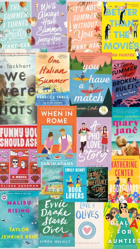 Just For Summer Book Aesthetic, Well Always Have Summer Book Aesthetic, Summer Book Recommendations 2023, Summer Books Recommendations, Romance Summer Books, Summer Tbr List, Best Summer Books 2024, Good Summer Books To Read, Books To Read Summer 2023