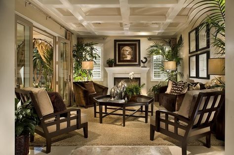 green british tropical colonial living room - Google Search British Colonial Living Room, British West Indies Decor, West Indies Decor, Tropical British Colonial, British West Indies Style, Colonial Style Interior, Colonial Living Room, British Colonial Design, Tropical Colonial