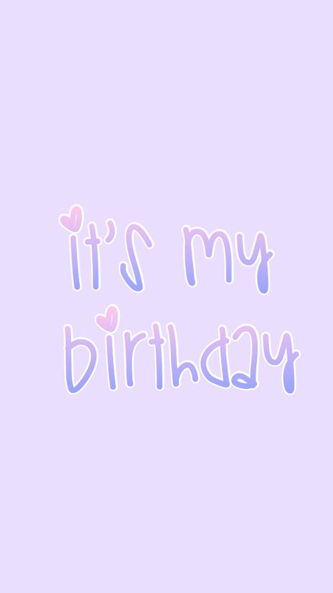 Birthday Wallpaper Purple, Purple Birthday Wallpaper, Wallpaper Backgrounds Birthday, Hbd To Me Aesthetic, It's My Birthday Instagram Story, It's My Birthday Instagram, Birthday Wallpapers, Purple Happy Birthday, Happy Birthday To Me Quotes