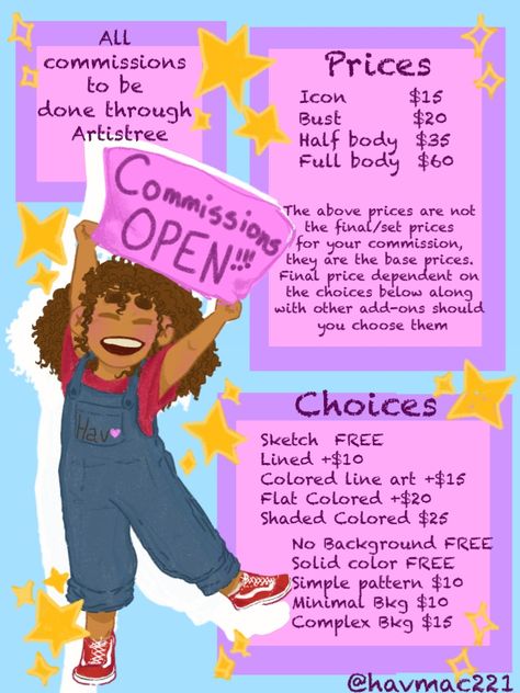 Opened art commissions information, commissions sheet, for h How To Do Commission Art, Commissions Open Template, Art Commissions Prices, Art Commissions Sheet, Art Commission Sheet Template, Artist Commission Sheet, Comissions Art Sheet, Commission Sheet Reference, Art Commission Sheet