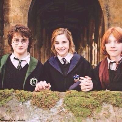 Slytherin Harty  Ravenclaw Hermione  Gyriffindor Ron Hermione, Harry Potter